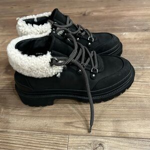 M GEMI "The Alpi" Leather BOOT NWOB. Black Suede SIZE EU38.5